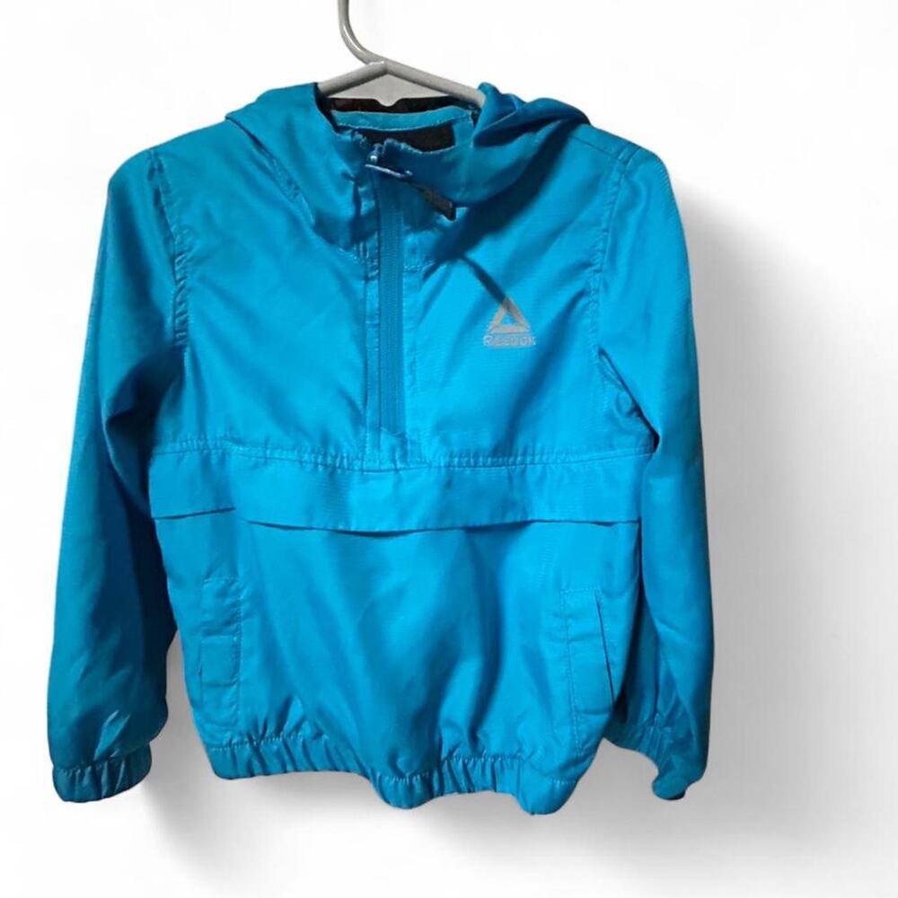 3t toddler girls lightweight Reebok pullover windbreaker hoodie
